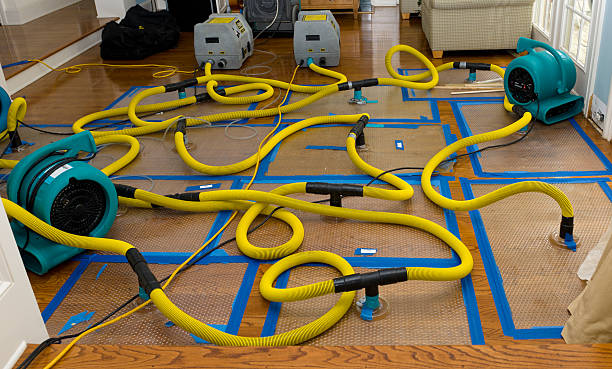 Professional Burst Pipe Water Damage technician working in Farmington, ME